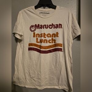 GUC Maruchan Instant Noodle Lunch Graphic Fashion MEDIUM Tee Shirt